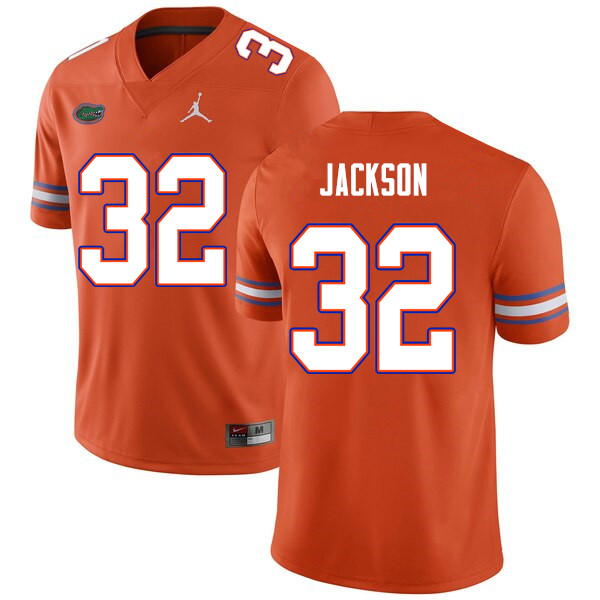 Men #32 N'Jhari Jackson Florida Gators College Football Jerseys Sale-Orange